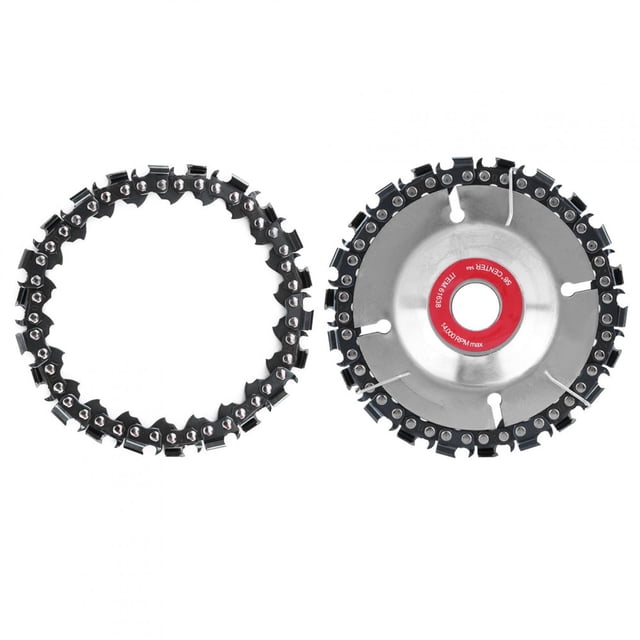 Oubit Chain Saw Grinder Disc,Chain Saw Disc Silver Chain Saw Disc Diamond Grinding Disc State-of-the-Art Design