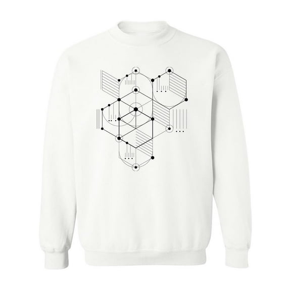 Modular Bauhaus . Sweatshirt Men -Image by Shutterstock, Male x-Large