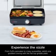 thumbnail image 5 of Ninja Sizzle Nonstick Flat Top Griddle Plate, 14'' x 9'', Compatible with Ninja Sizzle, XSKGRDLEPLATE, Gray, 5 of 5