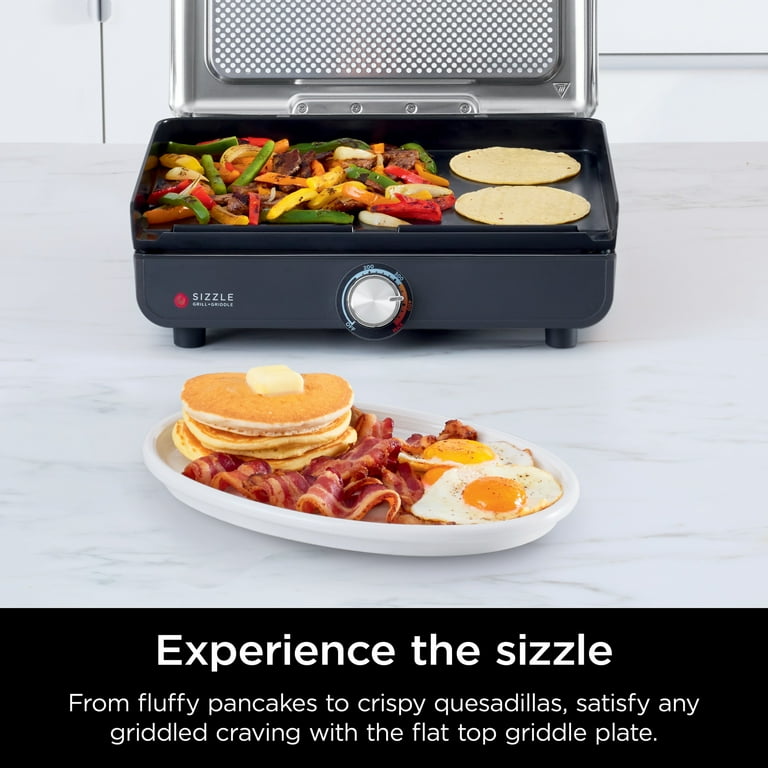 Ninja Sizzle Nonstick Flat Top Griddle Plate, 14'' x 9