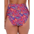 thumbnail image 2 of Sunsets Women's Swimwear Rue Paisley Hannah High Waist Bikini Bottom, 2 of 6