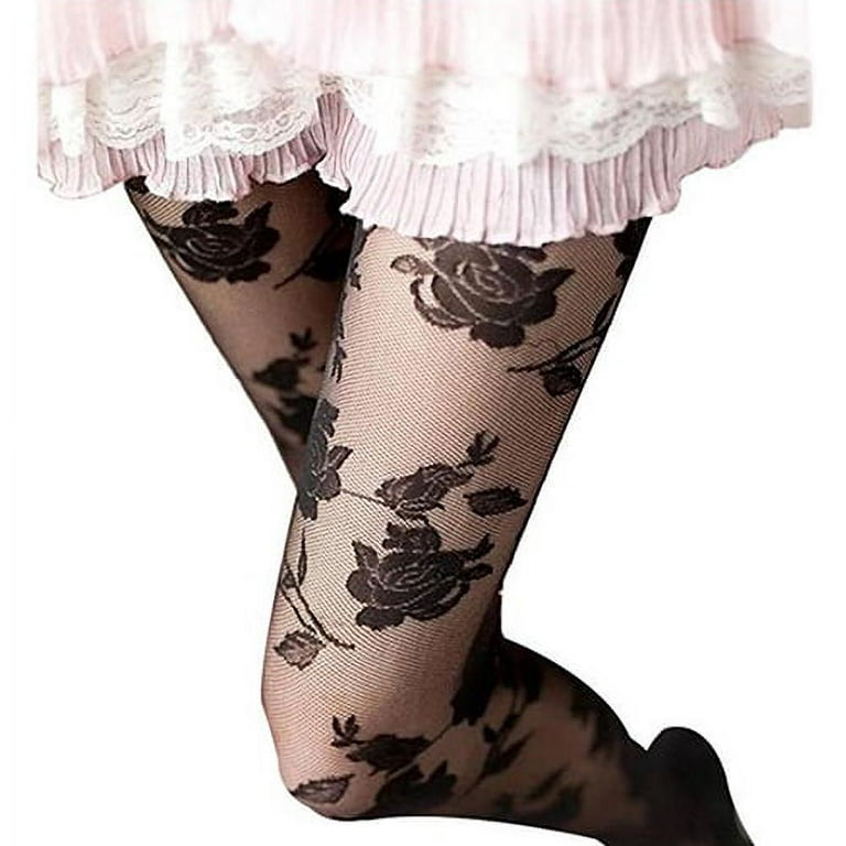 Floral lace pantyhose, Simons, Shop Women's Patterned Pantyhose Online