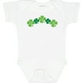 thumbnail image 3 of Inktastic Shamrock Four Leaf Clover St Patricks Boys or Girls Baby Bodysuit, 3 of 5