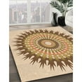 thumbnail image 2 of Ahgly Company Indoor Rectangle Patterned Khaki Gold Area Rugs, 8' x 10', 2 of 6