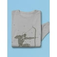 thumbnail image 3 of Man W Nature Tattoos Art Sweatshirt Women -Image by Shutterstock, Female 4X-Large, 3 of 4