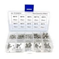 thumbnail image 1 of Juego de 200 tornillos prisioneros hexagonales de acero inoxidable 304, surtido de tornillos prisioneros M3/M4/M5/M6/M8 empaquetados en una caja organizadora, 1 of 9