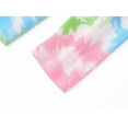 thumbnail image 4 of Beezizac Big Girls Stylish Tie Dye Rainbow Pajamas Soft 2-Piece Long Sleeves Set Outfit Cute Winter Jammies Kid Size 10, 4 of 7