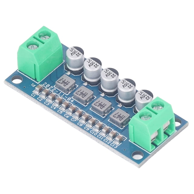Módulo De Filtro De Potencia, 0‑5A DC 0‑35V Filtro De Paso Bajo Módulo Regulador De Voltaje Convertidor De Potencia Voltaje De Alta Corriente