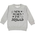 thumbnail image 2 of Inktastic New Year's Eve Squad with Stars in Black Toddler Sweatshirt, 2 of 4