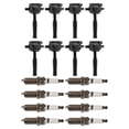 thumbnail image 3 of TRQ Ignition Coils & Spark Plugs Fits 00-03 Jaguar Vanden Plas 98-03 XJR XKR TKA05853 Fits select: 2000-2001 JAGUAR VANDENPLAS, 2002 JAGUAR SUPER V8, 3 of 4