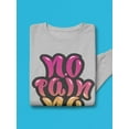 thumbnail image 3 of "No Pain, No Gain." Sweatshirt Women -Image by Shutterstock, Female Small, 3 of 4