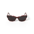 thumbnail image 4 of M aMerica Womens, Fashion Oval Sunglasses, Plastic, Mu401, Burgundy, 54-16-140, 1 Pair, 4 of 6