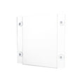 thumbnail image 1 of AdirOffice 8.5''x 11'' Clear Suction Acrylic Window Sign Holder 6 Pack, 1 of 3