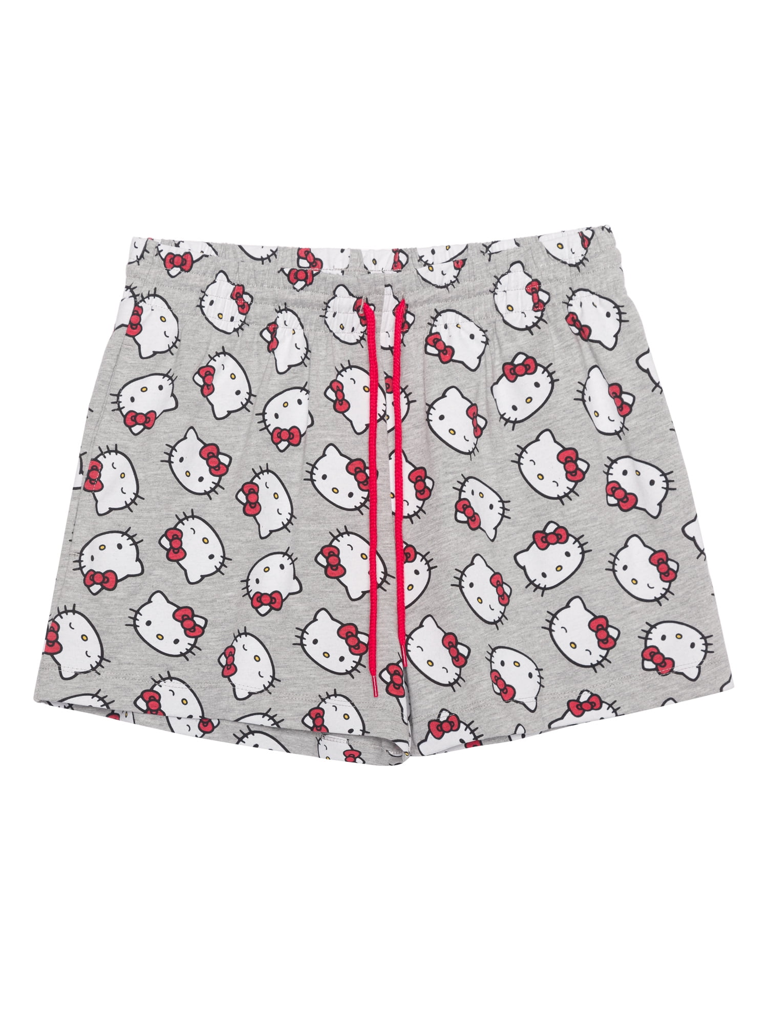 Hello Kitty Women's Graphic Tee and Short Set, 2-Piece, Sizes XS-3X