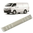 thumbnail image 4 of Rear Bumper Plate Cover, Rear Bumper Protector Perfect Fit Protective Silver  For HIACE 2005-2018, 4 of 8