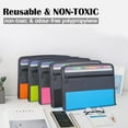 thumbnail image 6 of Expanding File Folder 13 Pockets with Zipper Closure, TRANBO Accordion File Organizer Letter Size/A4 Plastic Portable Document Organizer (Orange), 6 of 6