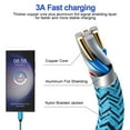thumbnail image 5 of USB C Cables,Type C USB Cables 6ft-4PACK,ABCPOW USB Type C to USB a Cable Android Type C Charger Charging Cords USB-C Phone Cables, 5 of 6