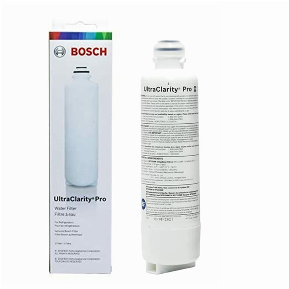 2 Count Bosch Ultra Clarity Pro Refrigerator&Filter (BORPLFTR50)