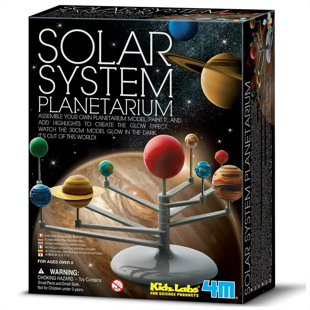 Planetarium Sistema solar Planet Assemble 30 cm para niños mayores de 8 años