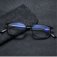 thumbnail image 3 of 2 Pack Rectangular Flexible Readers Blue Light Blocking Reading Glasses TR90, 3 of 3