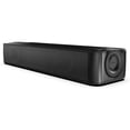 thumbnail image 1 of Creative Stage SE Under-Monitor Soundbar with USB Digital Audio and Bluetooth 5.3, Clear Dialog and Surround by Sound Blaster, Powered via Adapter, 1 of 5