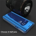 thumbnail image 3 of Fashion Mirror Flip Case For Samsung Galaxy S24 S23 S22 S21 S20 FE Ultra Standard Cover For Samsung Note 20 Ultra Case Gold S24 Plus, 3 of 6