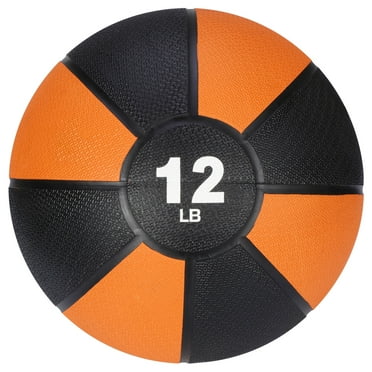 ZENSTYLE 12lb Portable Easy Grip Medicine Exercise Ball Body Balance Sport Equipment Keep Fit Training Build Muscle Gym Durable
