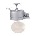 thumbnail image 3 of Prensa ajustable para hamburguesas, molde para carne de res, utensilio antiadherente de aleación de aluminio Paquete B, 3 of 9