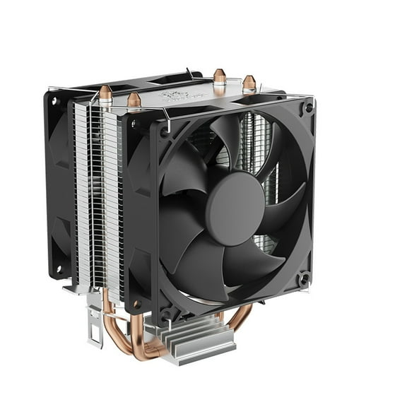 Gieenan CPU Cooling fan 2 Heat Pipes PC Radiator 12V 4PIN Quiet Cooling Fan for LGA 775 1700