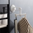 thumbnail image 6 of 360° Rotating Kitchen Utensil Holder, No Drill Wall Mounted Spatula Hook, Strong Self Adhesive Hook for Ladles and Kitchen Tools, 6 of 6