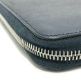 thumbnail image 2 of Pre-Owned PRADA 2ML188 Logo Round Zip Wallet Long Saffiano Leather Men's Women's Blue (Good), 2 of 12