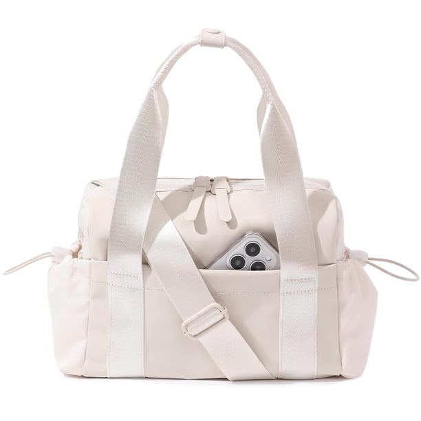 Bolsa de gimnasio Bucosd, pequeña, para mujer, bandolera con compartimento húmedo