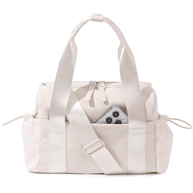 Bolsa de gimnasio Bucosd, pequeña, para mujer, bandolera con compartimento húmedo