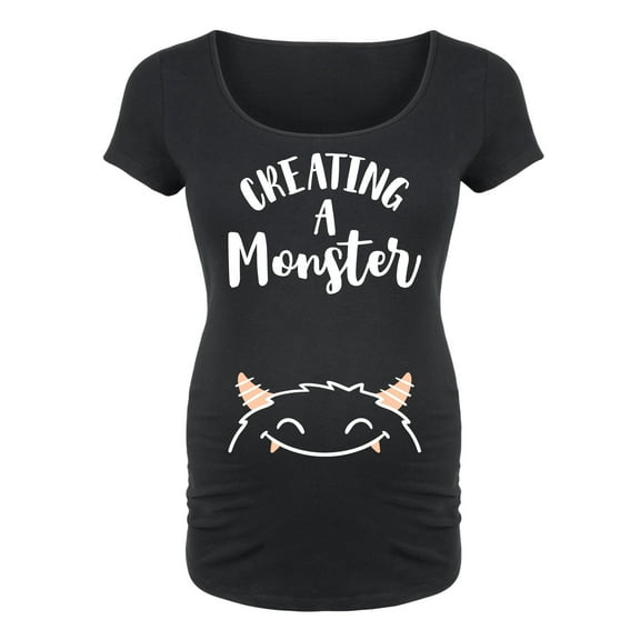 Bloom Maternity - Creating A Monster - Maternity Scoop Neck T-Shirt