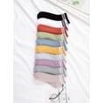 thumbnail image 2 of OUSITAID 3 Paires de Bas de Compression Purs et Confortables pour Infirmières Course Randonnée Récupération et Vols - Favorise la Circulation Sanguine Amincissant et Soutien Anti-Fatigue Rayure Pomme Couleur Unie, 2 of 5