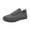 Grey, variant on Yindaity Pure Color Lace Up Round Head Casual Shoes Women's Flying Fabric Internationalist Women Sneaker Black,9.5