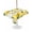 Yellow Lemons, variant on Outdoor Tablecloth with Umbrella Hole for Patio/Picnic/Party/Camping, Yellow Lemons Waterproof Table Cloth Round Cover Washable, Summer Fruits Leaves Pastoral Botanical (Dia 60")