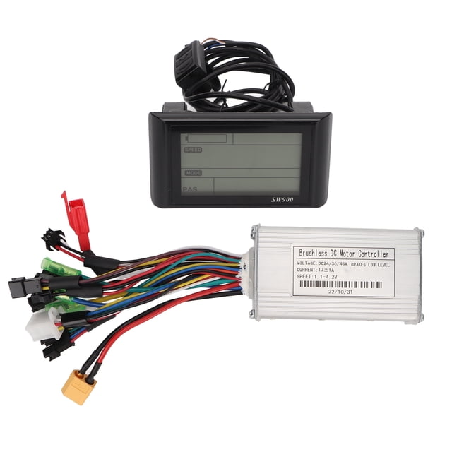 Controlador de conversión de bicicleta eléctrica Jadeshay SW900 17A 3 controlador de velocidad eléctrico de motor sin escobillas