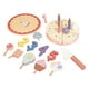 thumbnail image 4 of Pastel de cumpleaños juguete cortando comida jugar pastel juguete regalos educativos tempranos Juega para la fiesta de té de set para más de, 4 of 9