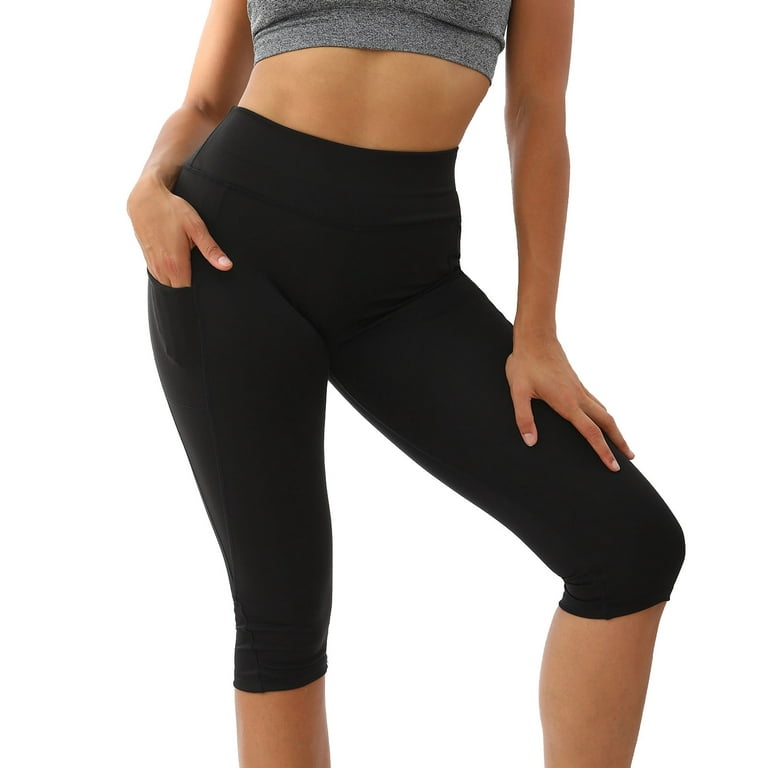 Bootcut Yoga Pants for Women Short Length Women Leggings High