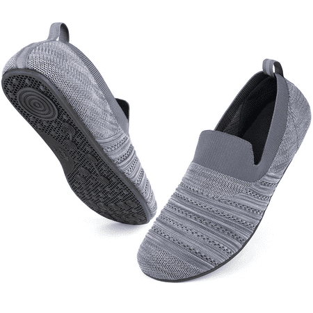 

Unisex Lightweight Breathable Slippers Slip On House Shoes With Anti-skid Rubber Sole For Indoor & Outdoor