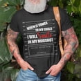 thumbnail image 3 of When It Comes To My Child I Will Smile In My Hot Unisex TShirt, 3 of 6