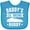 Turquoise, variant on Inktastic Daddys Lil Racing Buddy Boys or Girls Baby Bib
