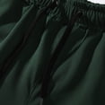 thumbnail image 6 of LTTVQM Mens Casual Shorts Cotton Drawstring 2026 Trendy Summer Beach Stretch Twill Chino Work Golf Shorts Dark Green M, 6 of 9