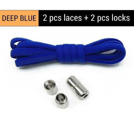

BUYISI 1 Pair of Elastic Laceless Semi-Round Metal Balls for Kids and Adults