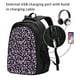 thumbnail image 2 of Balery Flower Mochila con carga USB para hombre y mujer - Mochila impermeable y antirrobo para laptop con puerto USB para viajes, trabajo, 2 of 7