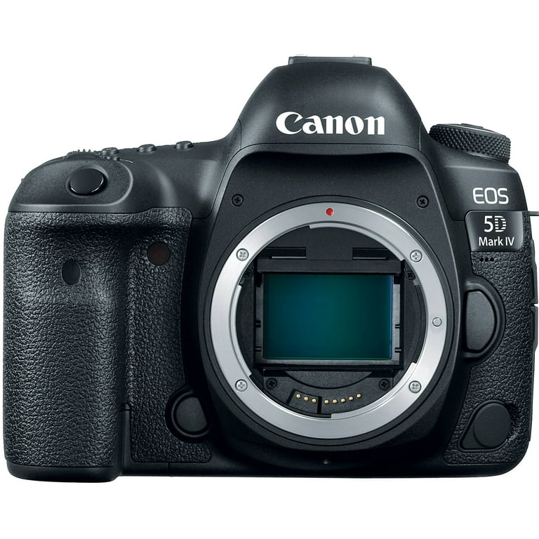 Canon EOS 5D Mark IV DSLR Camera with 24-105mm + 75-300mm Lens + 2
