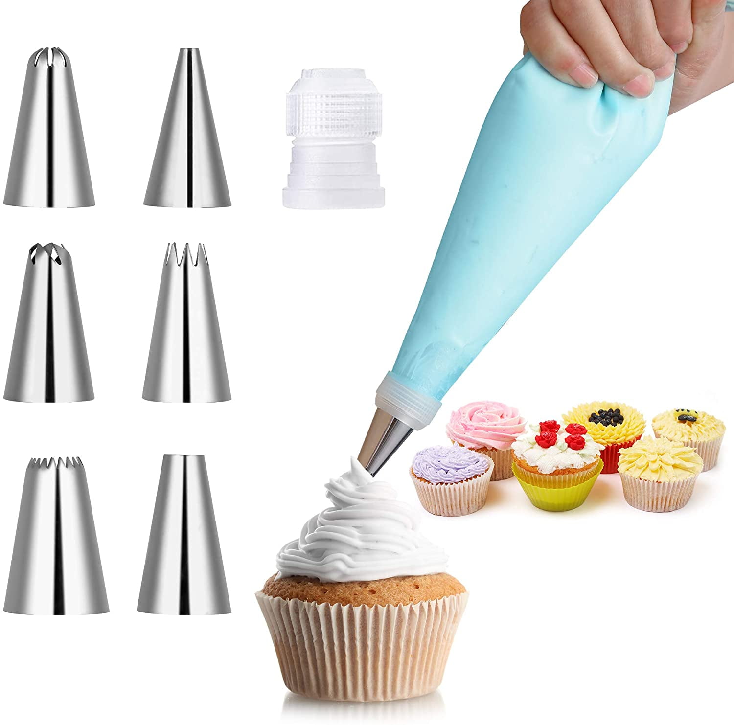 Cake Pastry Tip Frosting Tube Icing Baking Decorating Pipping Nozzle Tip Set Kit 