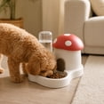 thumbnail image 4 of Cottage Style Pet Feeder Water Dispenser Food Storage Sealed Auto Refill for Cats Dogs Small Pets Indoor Feeding Station Cute Decor, 4 of 7