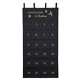 thumbnail image 1 of Bolsa colgante festiva de con 24 bolsillos - Calendario de Adviento de Navidad 2023 , negro, 1 of 10